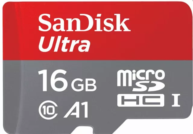 SanDisk Class 10 Ultra 16GB 98MB/s Micro SD SDHC Memory Card UHS-I for mobile