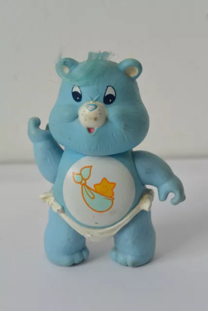 Care Bears Poseable Figure - Bisounours - Baby Tugs Bear Pampers - Kenner (C171)