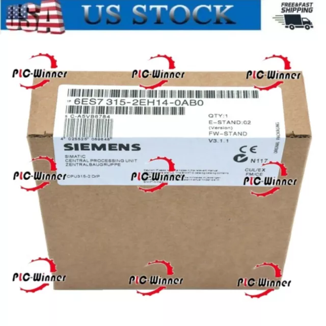 New in sealed box Siemens 6ES7315-2EH14-0AB0 Simatic 6ES7 315-2EH14-0AB0