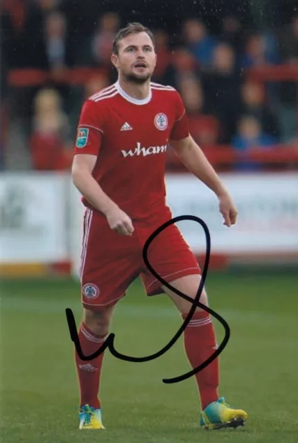 Mark Hughes Hand Signed Accrington Stanley 6x4 Photo Football Autograph 4