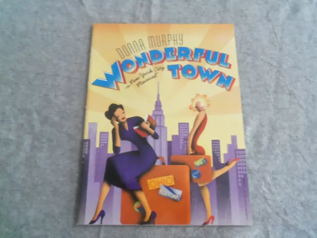 2003 Wonderful Town Broadway Program - Donna Murphy - J 7687