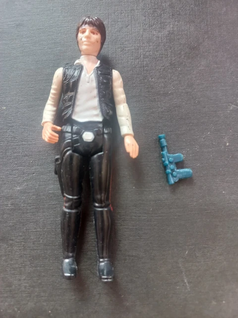 STAR WARS VINTAGE HAN SOLO LARGE HEAD FIRST 12 1977 KENNER HK 100