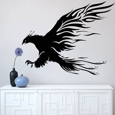Phoenix Wall Sticker Mythology Bird Animals Eagle Paws Claws Home Decor Decal