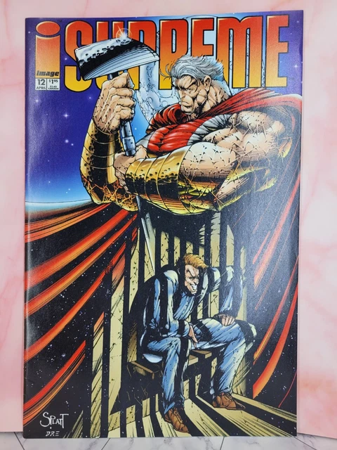 Supreme V.1 #12- 1994, Rob Liefeld, Stephen Platt, Image, VF!