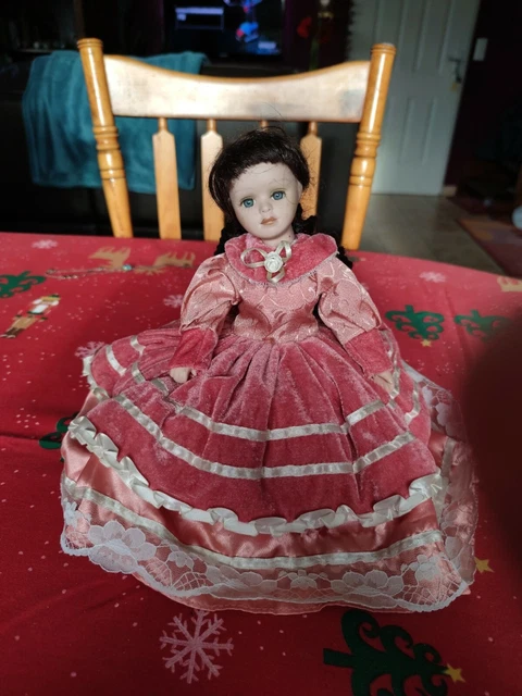 Ancienne poupée Eden Bebe, France : tête en biscuit, yeux bleus, taille 4 (14 pouces) - France