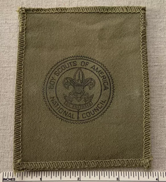 Vintage BOY SCOUTS OF AMERICA Official Signal Mirror POUCH SLEEVE ONLY BSA