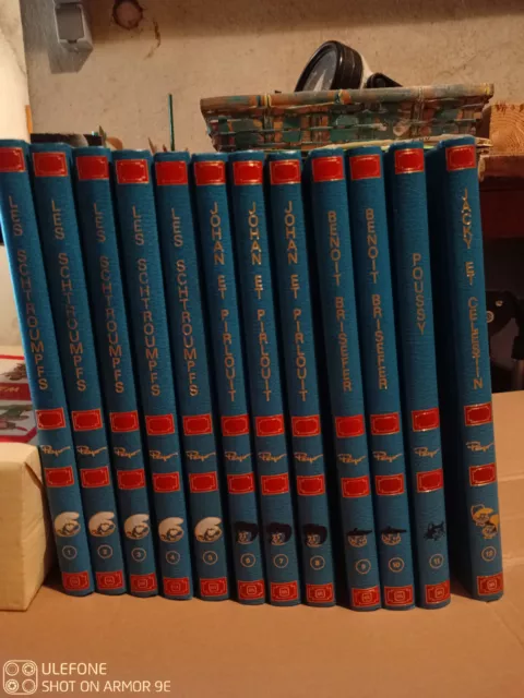 Collection ROMBALDI, intégrale Peyo 12 volumes