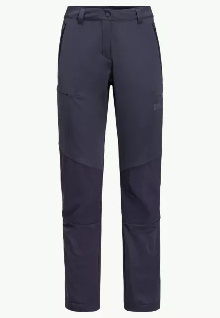 Jack Wolfskin Hiking Alpine Damen Wanderhose Trekkinghose grau