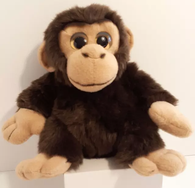 Wild Republic Hug'ems Baby Chimpanzee Soft Toy Monkey Ape Chimp 17cm