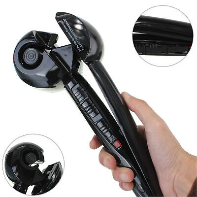 Automatic Titanium Hair Curler Curls Curling Iron black Colors