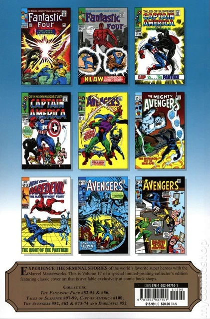 Mighty Marvel Masterworks The Black Panther TPB 1B-1ST NM 2022 Stock Image 2