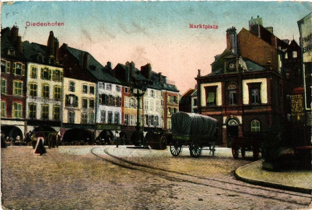 CPA AK DIEDENHOFEN - Marktplatz (454715)