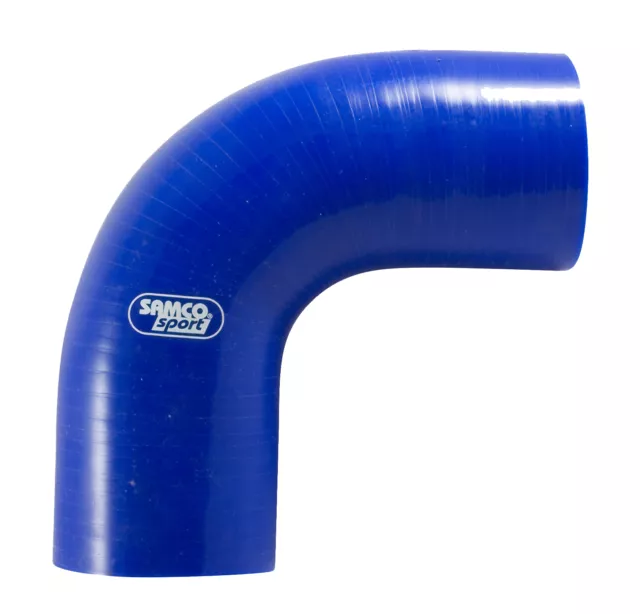 Samco Sport Silikon 90° Krümmer Durchmesser 57mm blau