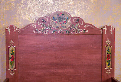 Voglauer Anno 1800 Dusky Pink Cottage Bed Single Bed Bedroom Cot 3