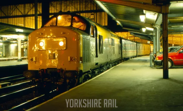 35mm Railway Slide | Class 37 | 37170 | Carlisle | 1992 + copyright