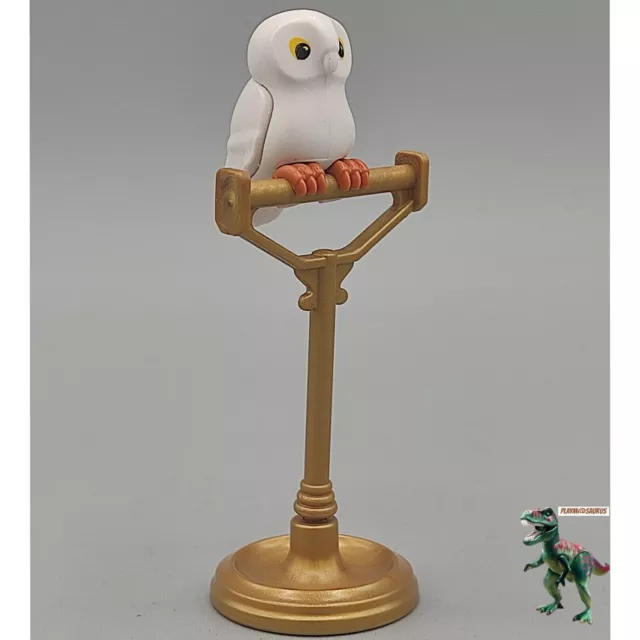Playmobil white owl-witches-sorcerer owl-witch-wizard-bird zoo-castle