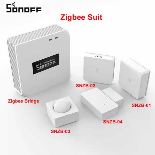 SONOFF Zigbee Bridge Wireless Switch/Temperature&Humidity/Motion Smart Sensor A