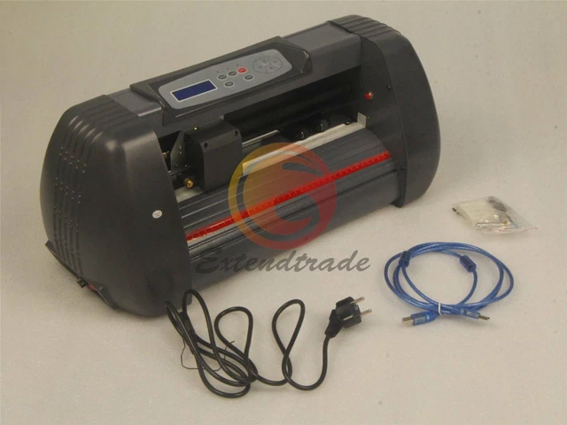 SK-375T Sign Sticker Vinyl Cutter Cutting Plotter Machine 100-240V