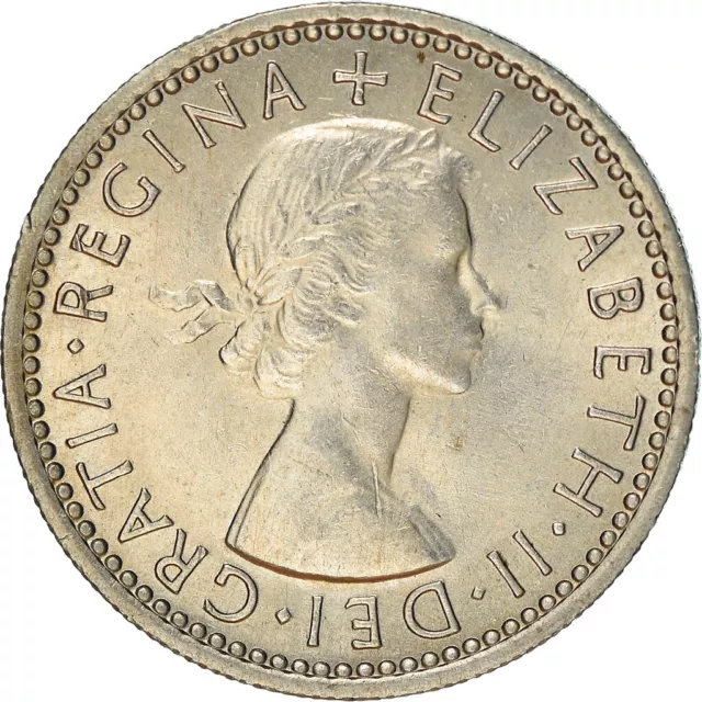 [#838325] Coin, Great Britain, Elizabeth II, 6 Pence, 1964, AU(55-58), Copper-ni