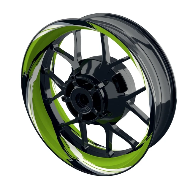 Autocollants de jante de VTT - 3M - 29er White - Étanche - DIY