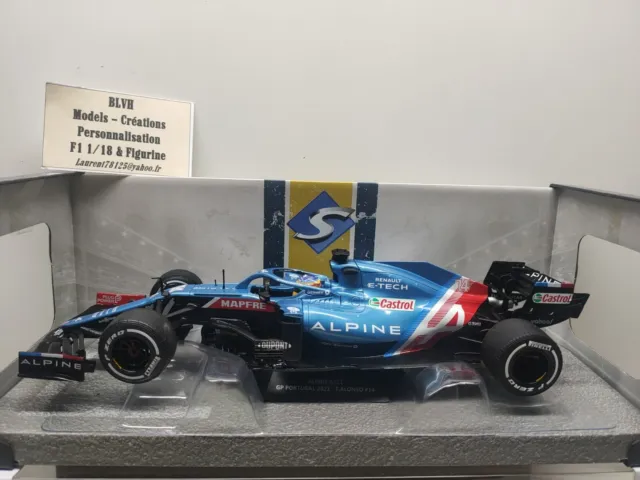 1:18 Renault F1 A521 Fernando Alonso 2021 1:18 Solido
