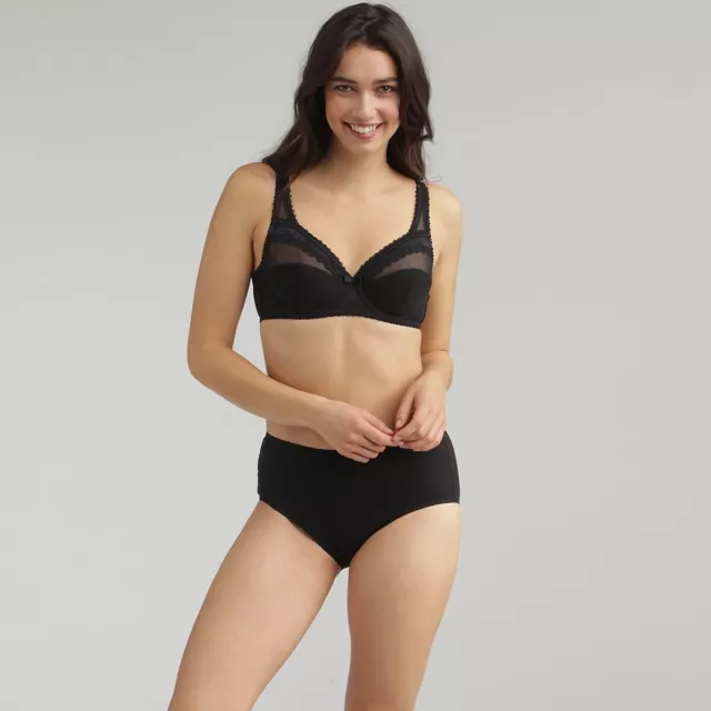 PLAYTEX BRA WITHOUT Fittings Model Heart Double Breasted Black