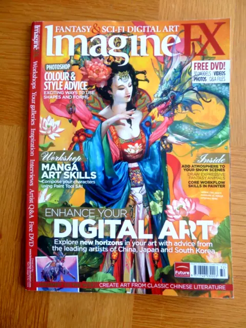 IMAGINE FX  Magazine Fantasy & Si-Fi Digital Art, Christmas 2011