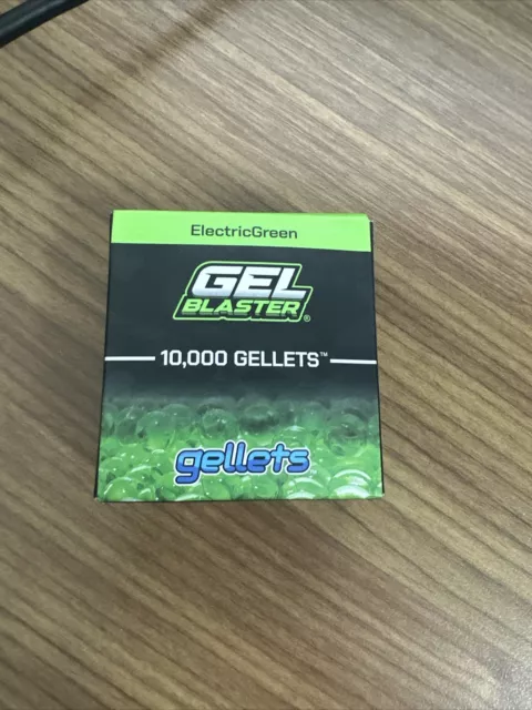 Gel Blaster Water Bead Ammo Refill 10K Gellets Electric Green