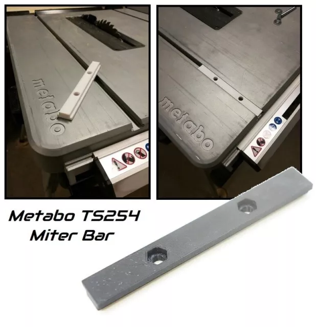 Giunto a Quartabuono Asta Slide Inserto per Metabo Ts 254 Sega da Tavolo (TS254)