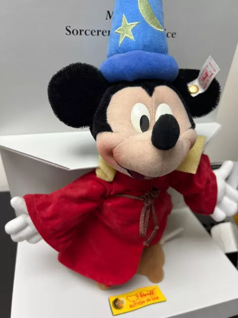 Steiff Disney Mickey Mouse Sorcerer's Apprentice Limited Edition #2885 (651519)