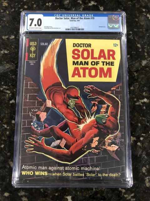 Doctor Solar, Man Of The Atom 19 CGC 7.0 Gold Key 1967 BUY 1, Get $15 OFF 2 More