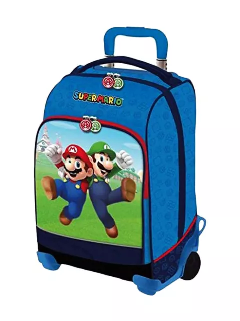 Trolley SUPER MARIO BROS 222041 Bambino borsa zaino scuola speciale