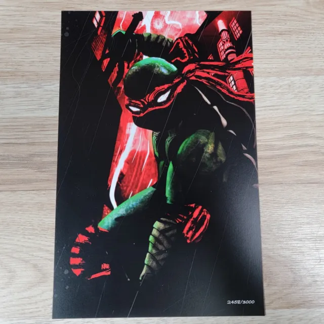 Raphael TMNT Art Print Nate Johnson ComicTom101 Mystery Mail Call Ninja Turtles