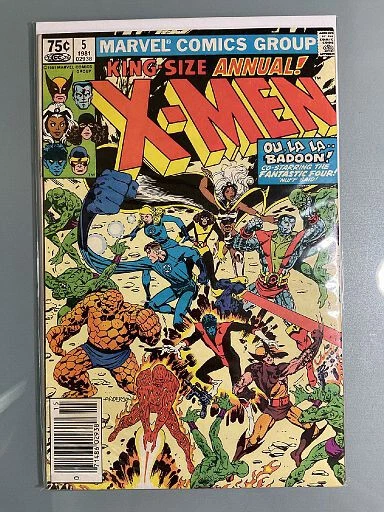 Uncanny X-Men(vol.1) Annual #5  - Marvel Comics - Combine Shipping