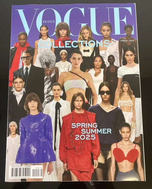 VOGUE FRANCE COLLECTIONS Magazine Spring Summer 2025 Special Issue 39 ...