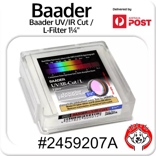 Baader Planetarium 1.25″ UV/IR-Cut / L Filter #2459207A