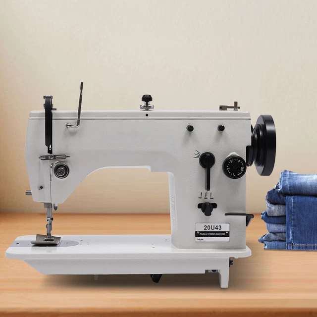 INDUSTRIAL ZIGZAG SEWING Machine Dressmaker Straight/Curved Seam for
