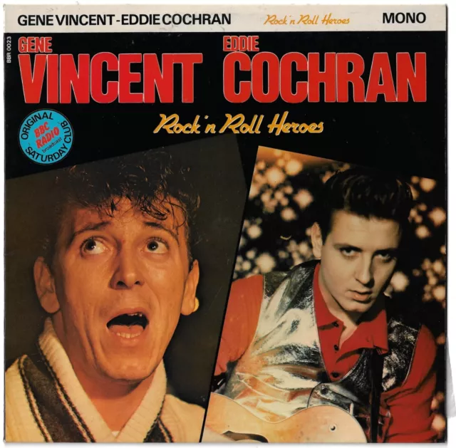 GENE VINCENT EDDIE COCHRAN - LP vinyle 33T 25 cm BIG BEAT BBR 0023