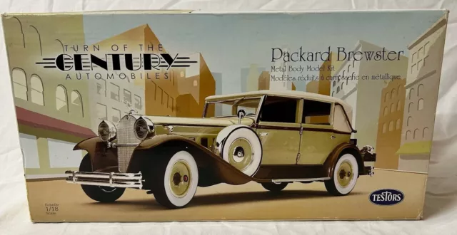 NEW TESTORS: TURN OF THE CENTURY PACKARD BREWSTER Metal Model Kit - CG C51