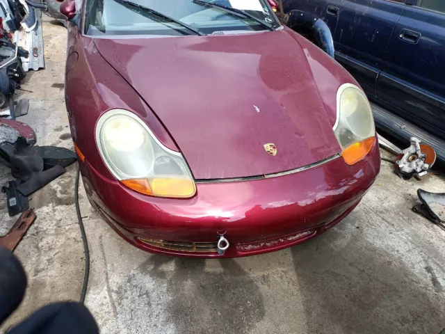 00 Boxster S complete car for sale for parts or project stick 3.6 ENGINE FIRE