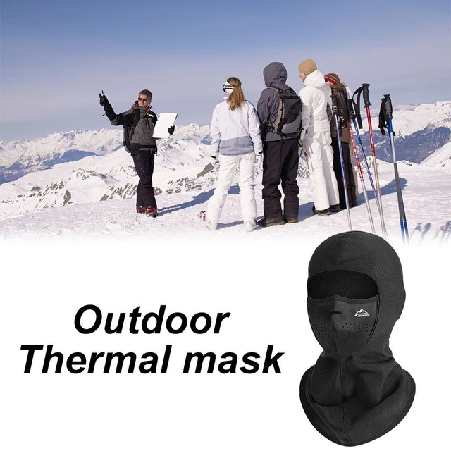 Adsorption magnétique Moto Masque Visage Cagoule Cou Brace Casquette d'écharpe