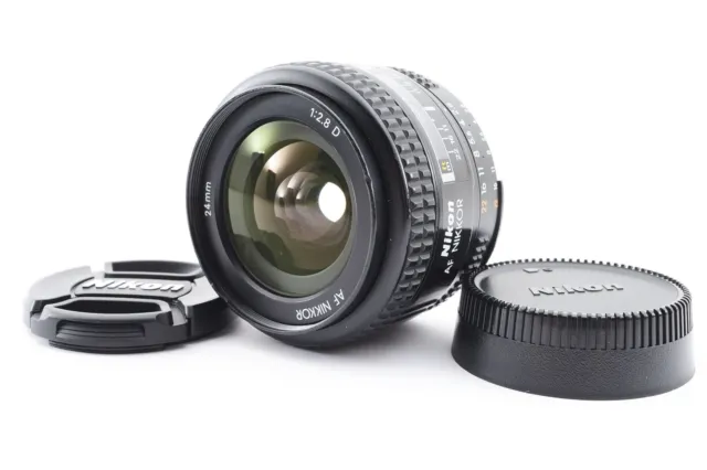 Nikon AF Nikkor 24mm f/2.8 D Wide Angle Prime Lens from Japan [Exc+5] N1478