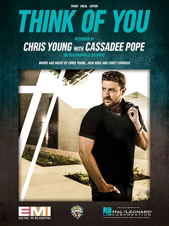 Think of You (Chris Young with Cassadee Pope) Piano Vocal