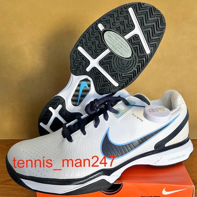 NIKE ROGER FEDERER RF 2010 US Open Lunarlon Fly Wire Vapor Tenis