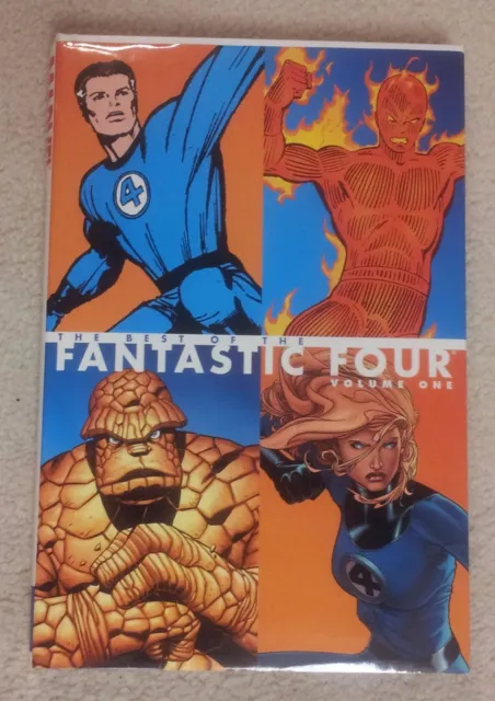 Best of the Fantastic Four Vol 1 Oversized Hardcover Graphic Novel GN TPB Marvel