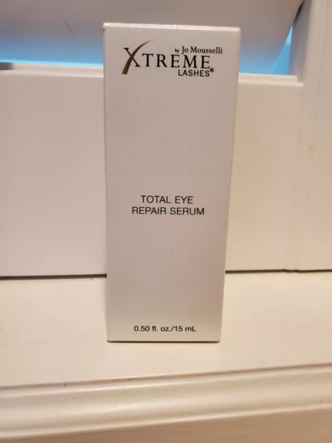 Xtreme Lashes Total Eye Repair Serum 0.5 Fl oz New, Fresh & Sealed