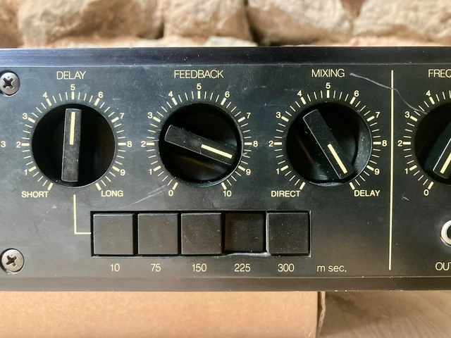 serviced Yamaha E1010 Analog BBD Delay / Dynacord VRS-23 Ibanez AD-202 E1005 4
