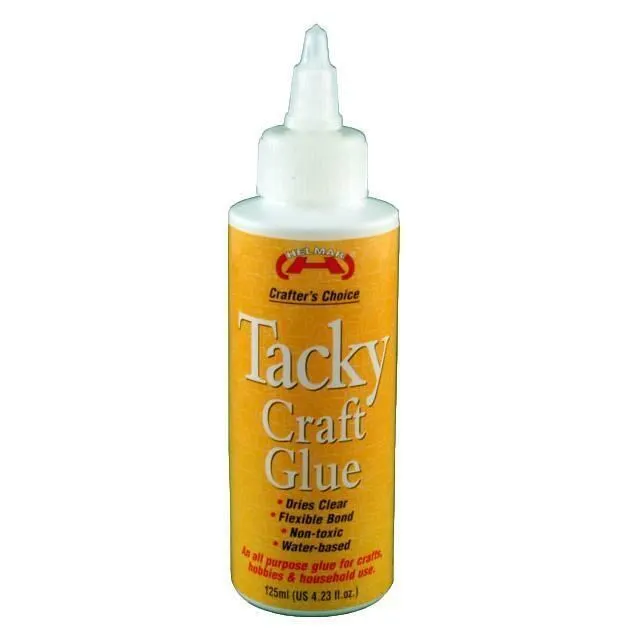 Helmar Tacky Craft Glue Clear Drying 125ml High Quality Water Based Art Supplies