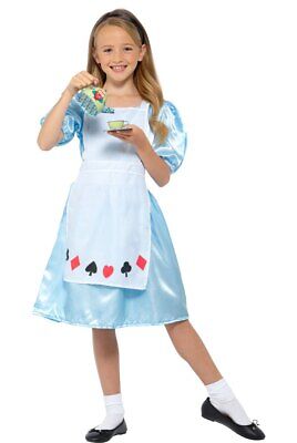 Amscan Storybook sostenibile Alice Paese delle Meraviglie costume bambina età 8-10 