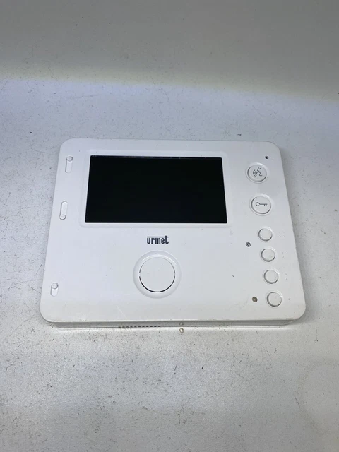 Moniteur URMET MIRO 1750/6 - Interphone Vidéo Couleur Mains-libres Blanc